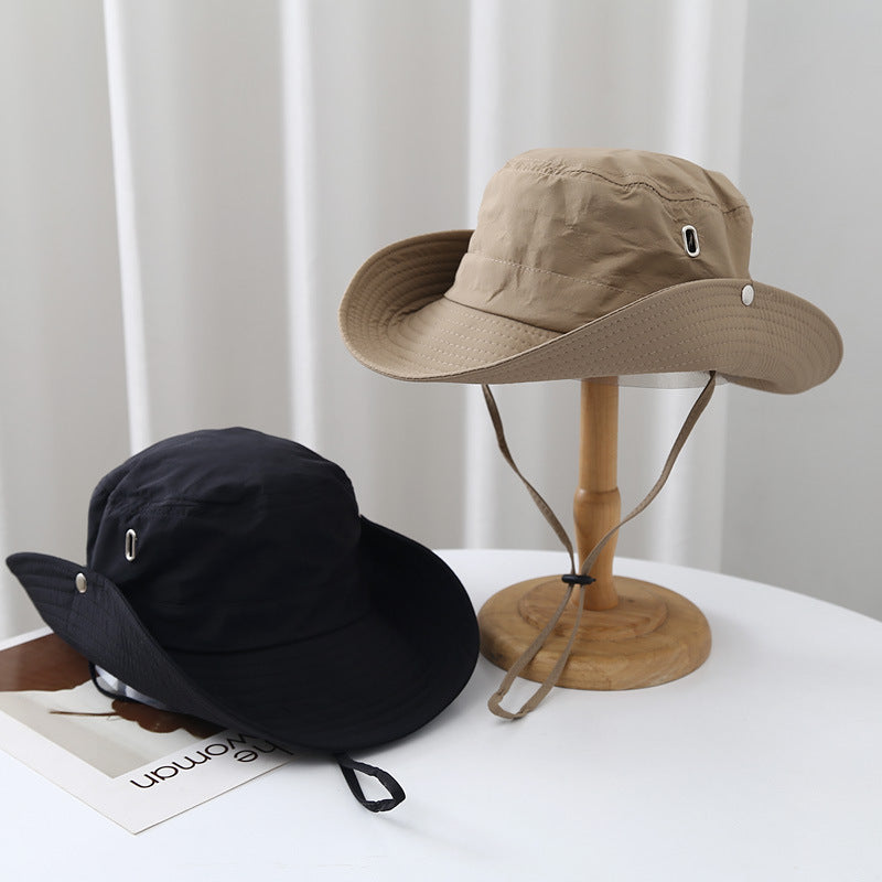Outdoor Fisherman's Hat for Men and Women, Sun Protection, Large Brim Hat, Mountaineering, Travel, Fishing Hat, Anti-Uv, Breathable - image 2