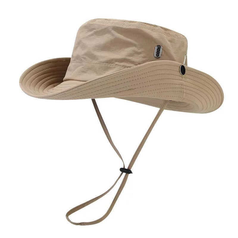 Outdoor Fisherman's Hat for Men and Women, Sun Protection, Large Brim Hat, Mountaineering, Travel, Fishing Hat, Anti-Uv, Breathable - image 5