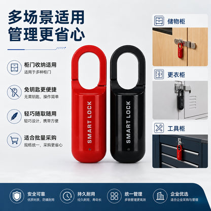 Smart Fingerprint Padlock, Travel Electronic Lock, Quick Unlock, Portable Luggage Lock, Cross-Border Luggage Smart Lock - image 2