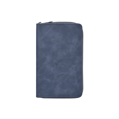 Cross-Border 2026 New Model Zipper Passport Holder, Stylish Long Travel Passport Bag, Fashionable Portable Document Pouch - image 5