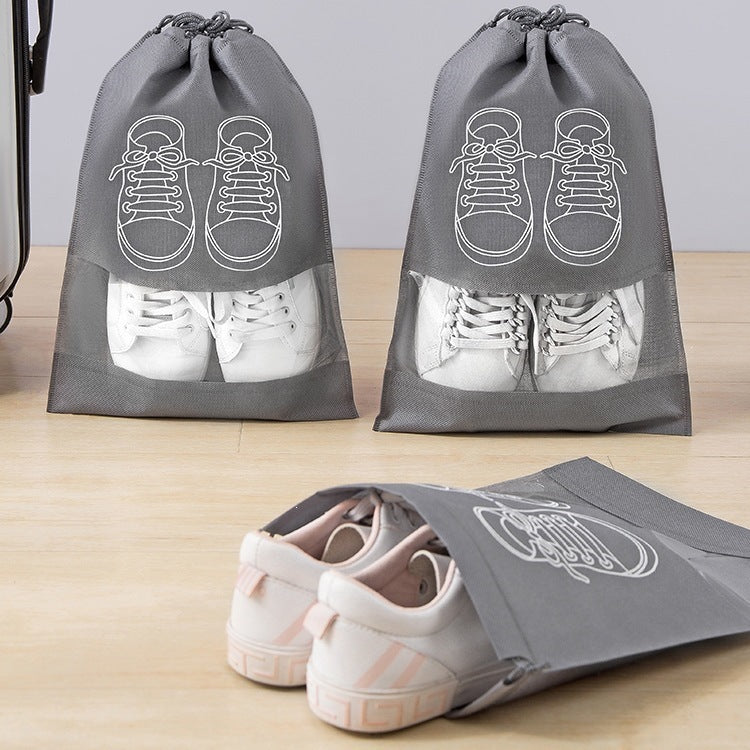 Shoe Storage Bags, Travel Clothing Packing Bags, Waterproof, Dustproof, Moisture-Proof Drawstring Pouches - image 1
