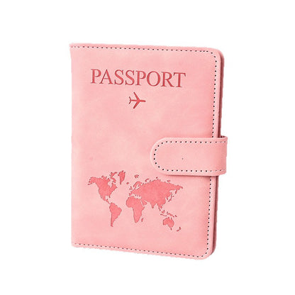New Retro Magnetic Passport Holder with High Aesthetic Appeal, Scratch-Resistant and Wear-Resistant Travel Document Holder, Ticket Holder with Multiple Card Slo - image 5