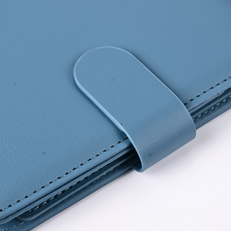 Overseas Cross-Border Multifunctional Magnetic Passport Holder and Document Card Holder, Can Hold Pu Leather Wallet, Rfid Anti-Theft Protective Cover - image 4