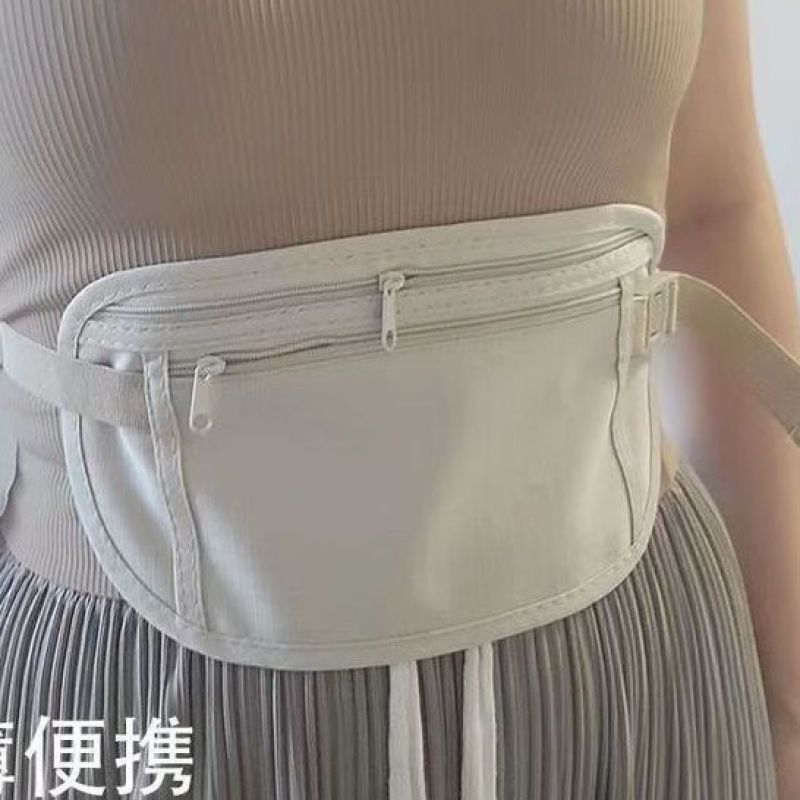Anti-theft waist bag, close-fitting invisible anti-theft travel sports passport bag, new travel wallet for men and women - image 1