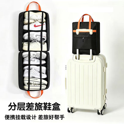 Cross-Border Shoe Bag, Shoe Storage Bag, Large Capacity, Portable Suitcase for Business Trips and Travel, Dust-Proof Shoe Storage Bag - image 1
