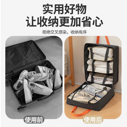 Cross-Border Shoe Bag, Shoe Storage Bag, Large Capacity, Portable Suitcase for Business Trips and Travel, Dust-Proof Shoe Storage Bag - image 2