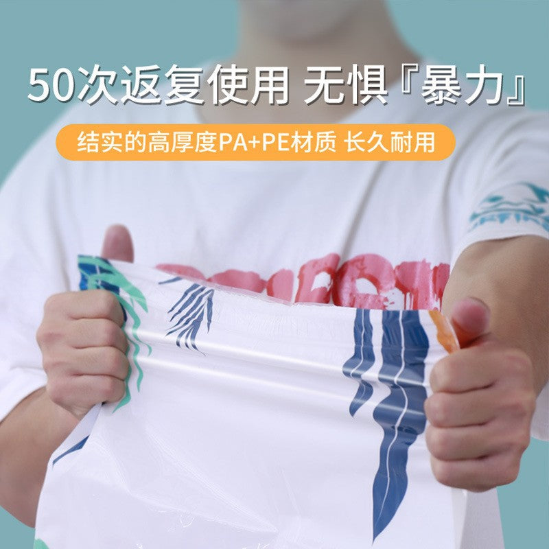 Vacuum compression bag for quilts and clothing, anti-mildew storage bag, magic tool for home use, air-extracting bag for quilts and luggage - image 4