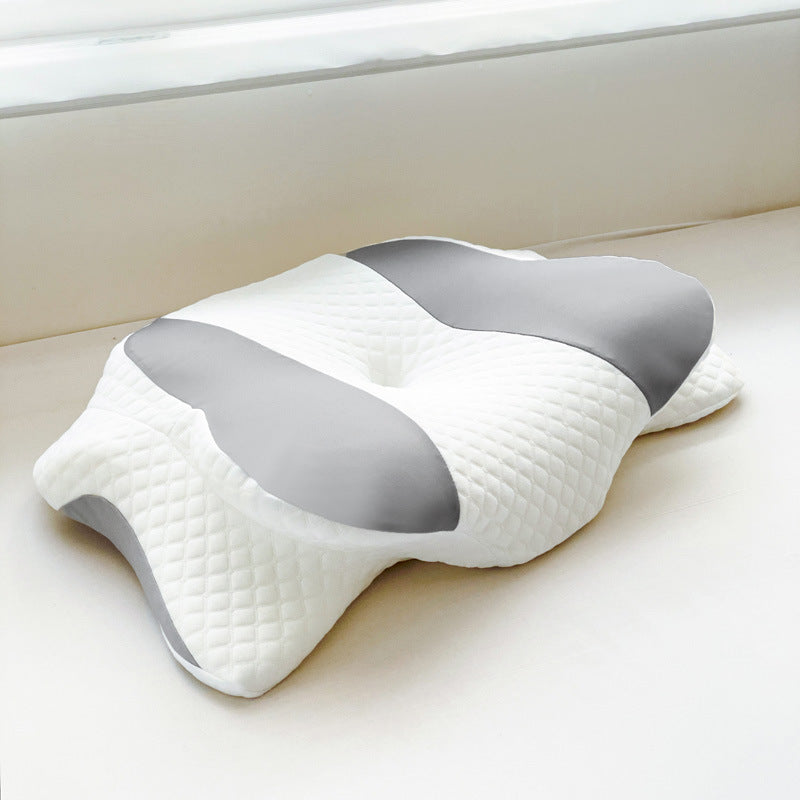 Cross-Border Memory Foam Pillow for Adults, Butterfly-Shaped Neck Pillow, High Pillow for Sleep, Non-Collapsing, Slow Rebound Memory Pillow Core - image 1
