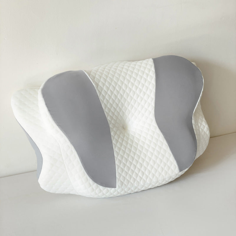 Cross-Border Memory Foam Pillow for Adults, Butterfly-Shaped Neck Pillow, High Pillow for Sleep, Non-Collapsing, Slow Rebound Memory Pillow Core - image 2