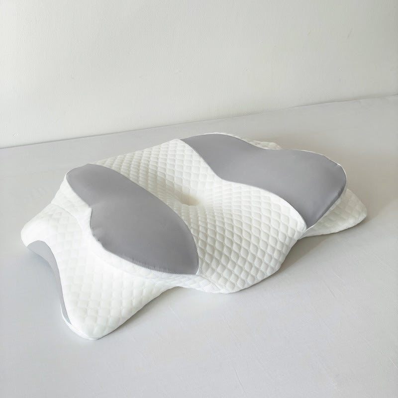 Cross-Border Memory Foam Pillow for Adults, Butterfly-Shaped Neck Pillow, High Pillow for Sleep, Non-Collapsing, Slow Rebound Memory Pillow Core - image 4