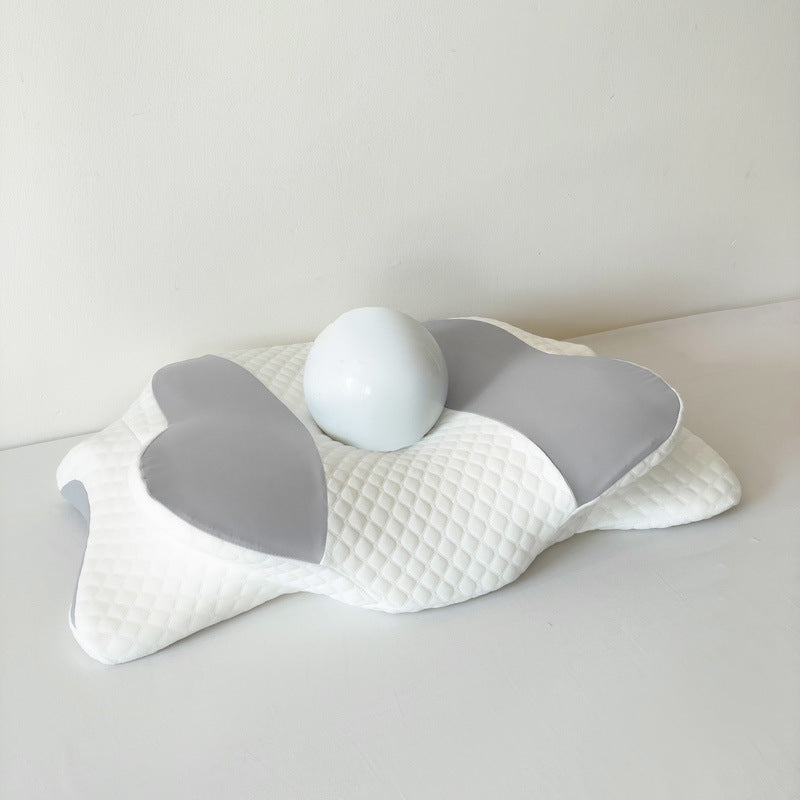 Cross-Border Memory Foam Pillow for Adults, Butterfly-Shaped Neck Pillow, High Pillow for Sleep, Non-Collapsing, Slow Rebound Memory Pillow Core - image 5