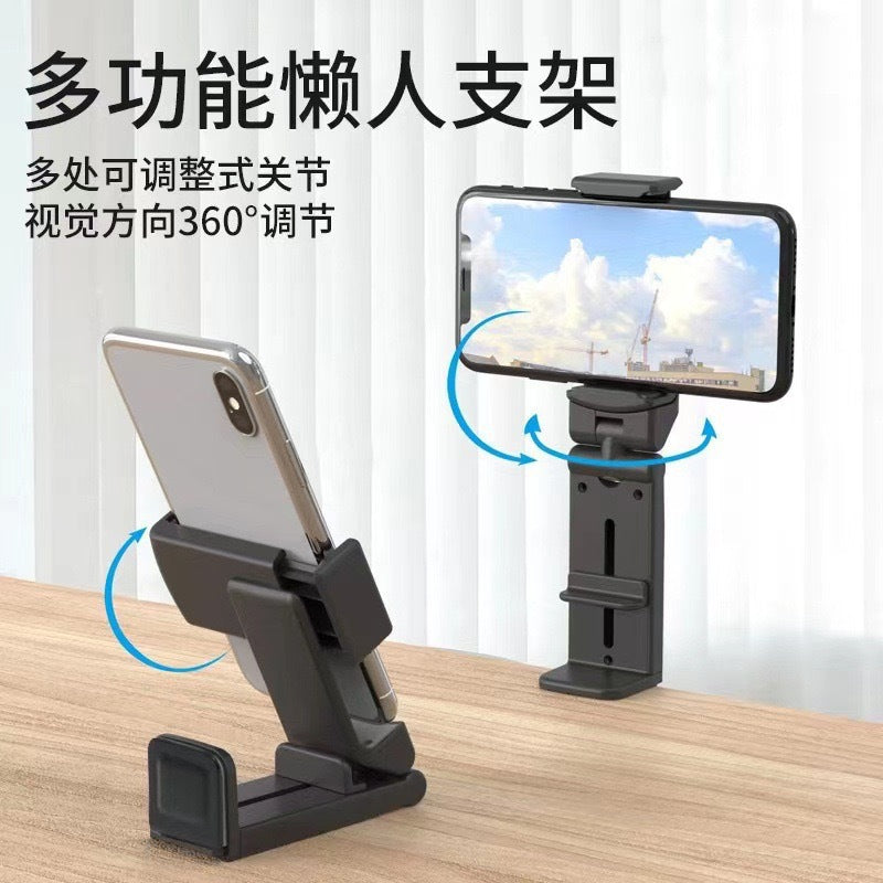 Cross-border multifunctional small table for high-speed trains and airplanes, universal rotating clip, foldable portable travel phone holder - image 4