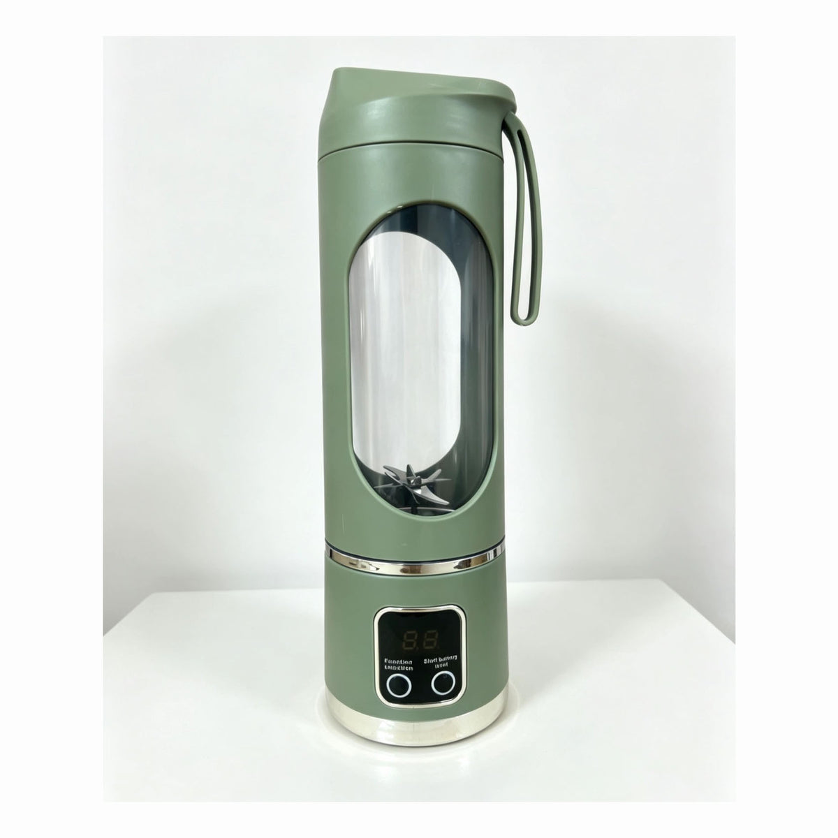 Cross-border household juicer, home-use ice-crushing juice cup, USB rechargeable portable juice maker, outdoor travel cup with 12 blades - image 3