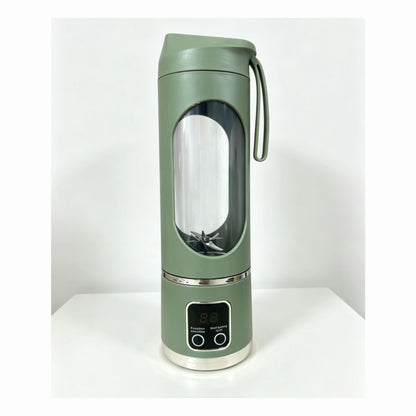 Cross-border household juicer, home-use ice-crushing juice cup, USB rechargeable portable juice maker, outdoor travel cup with 12 blades - image 3