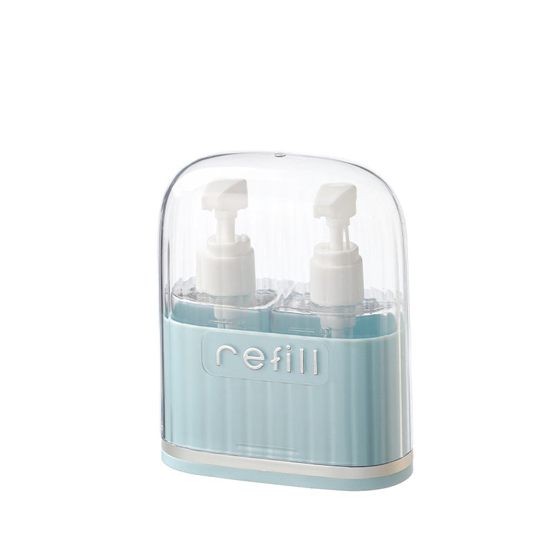 Travel refill bottles for facial cleanser, shampoo, shower gel, travel liquid toiletries, cosmetics portable set - image 5