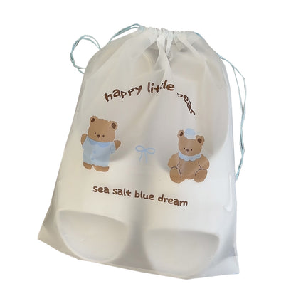 New model of shoe dust bags, thickened, convenient, waterproof, moisture-proof, mold-proof, drawstring closure, suitable for travel shoe covers - image 5
