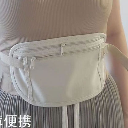 Anti-theft waist bag, close-fitting invisible anti-theft travel sports passport bag, new travel wallet for men and women - image 1