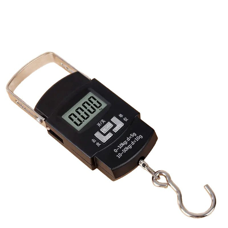High-precision portable electronic scale, small portable household mini fish scale, hand luggage express spring hook scale - image 5