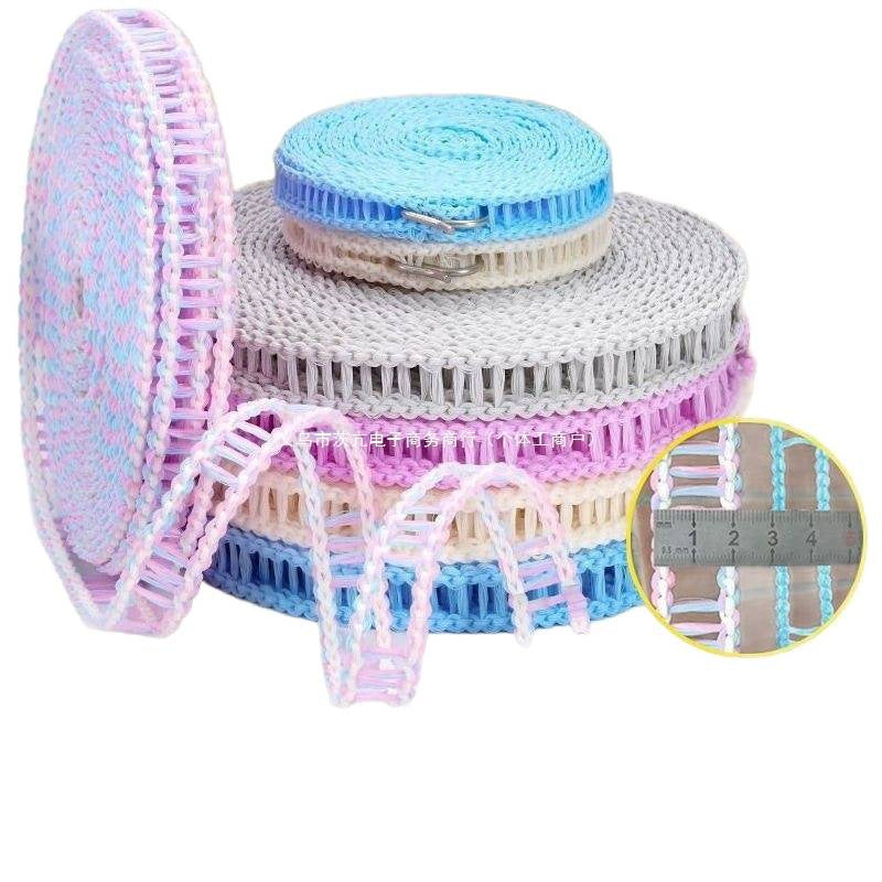 Wider and thicker anti-slip and windproof clothesline, quilt drying rope, outdoor dormitory travel clothesline, portable clothes drying rope - image 5