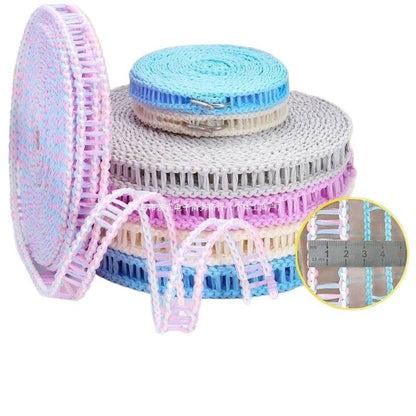 Wider and thicker anti-slip and windproof clothesline, quilt drying rope, outdoor dormitory travel clothesline, portable clothes drying rope - image 5