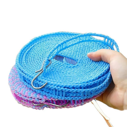 Thickened clothesline for indoor and outdoor use, no need to drill holes, windproof clothesline for drying quilts and clothes in travel and dormitories - image 5