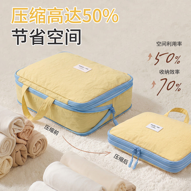 Storage bag for travel luggage, clothing storage bag, travel and business trip packing bag, portable waterproof clothing organizer bag - image 3