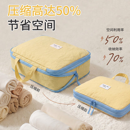 Storage bag for travel luggage, clothing storage bag, travel and business trip packing bag, portable waterproof clothing organizer bag - image 3