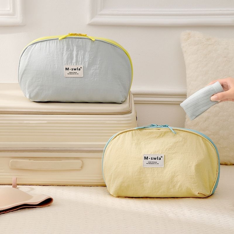 Three-in-one underwear storage bag, portable travel pouch for underwear and socks, special travel accessory for personal garments - image 2