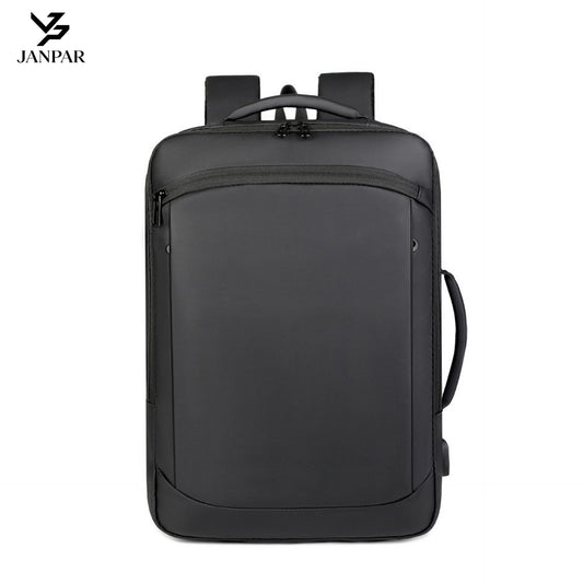 New cross-border men's business commuter backpack with expanded capacity, large-capacity travel backpack, stylish laptop bag - image 1