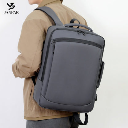 New cross-border men's business commuter backpack with expanded capacity, large-capacity travel backpack, stylish laptop bag - image 2
