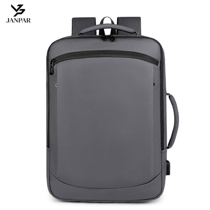 New cross-border men's business commuter backpack with expanded capacity, large-capacity travel backpack, stylish laptop bag - image 5