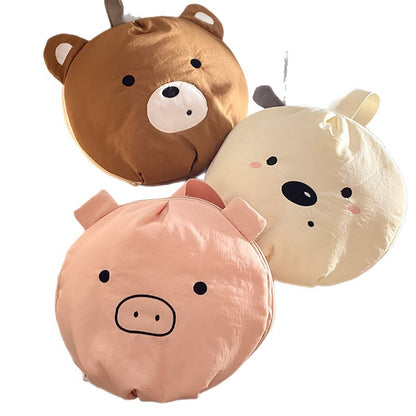 Hanging cartoon piggy storage bag for underwear, bras, panties, and socks, three-in-one travel underwear organizer - image 5