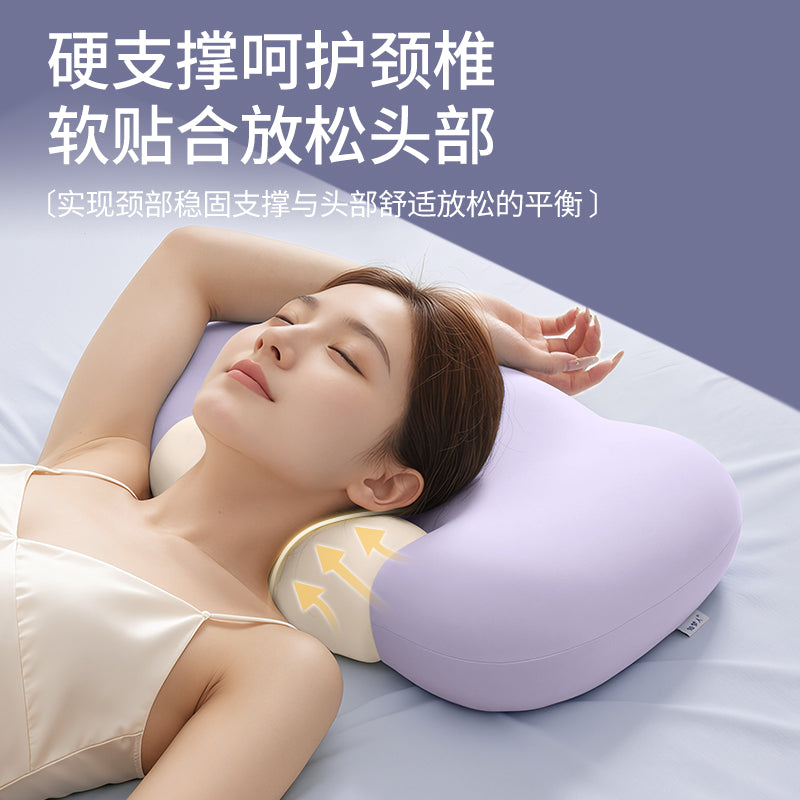 Deep Sleep Zero-Pressure Traction Neck Pillow Core Memory Foam Neck Pillow for Side Sleepers Adult Bed Sleeping High-Quality Deep Sleep Pillow - image 1