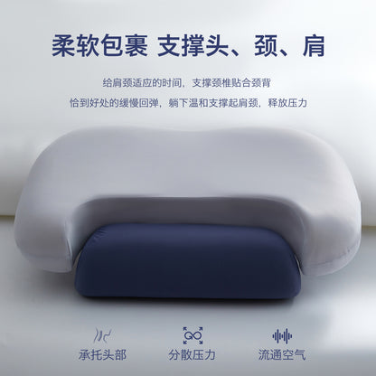 Deep Sleep Zero-Pressure Traction Neck Pillow Core Memory Foam Neck Pillow for Side Sleepers Adult Bed Sleeping High-Quality Deep Sleep Pillow - image 4