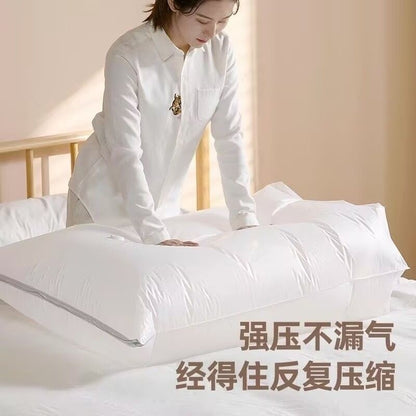 Thickened vacuum compression bag without air extraction, easy to press for storage, large capacity, space-saving, transparent and visible storage bag - image 3