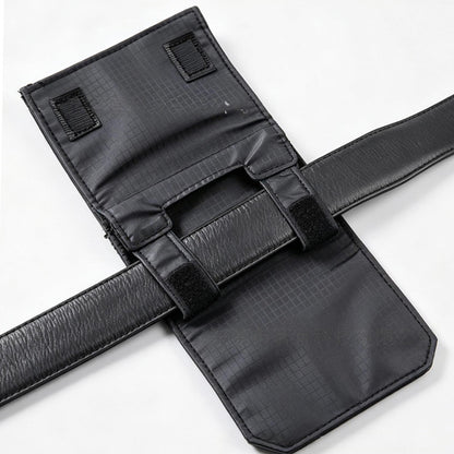 In-stock RFID anti-scan invisible waist bag, travel passport bag, document pouch, anti-scan protection for mobile phones when traveling abroad - image 4