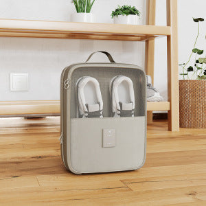 Portable shoe storage bag, waterproof shoe bag, large-capacity travel bag, outdoor shoe bag, portable shoe bag - image 1