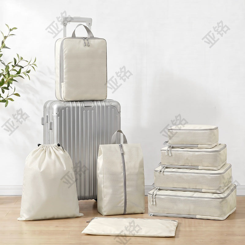 Travel storage bag, portable items, moving four-piece set, clothing and quilt, large-capacity home set, wardrobe compression bag - image 3
