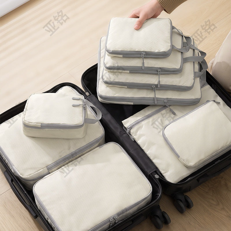 Travel storage bag, portable items, moving four-piece set, clothing and quilt, large-capacity home set, wardrobe compression bag - image 4