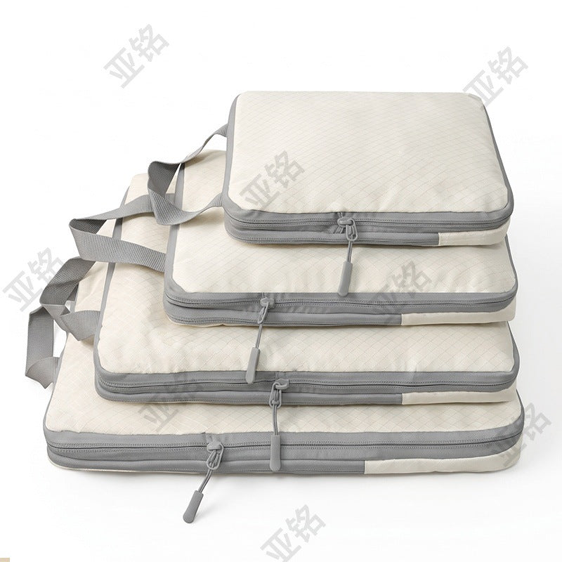 Travel storage bag, portable items, moving four-piece set, clothing and quilt, large-capacity home set, wardrobe compression bag - image 5