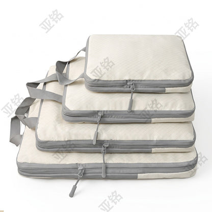 Travel storage bag, portable items, moving four-piece set, clothing and quilt, large-capacity home set, wardrobe compression bag - image 5