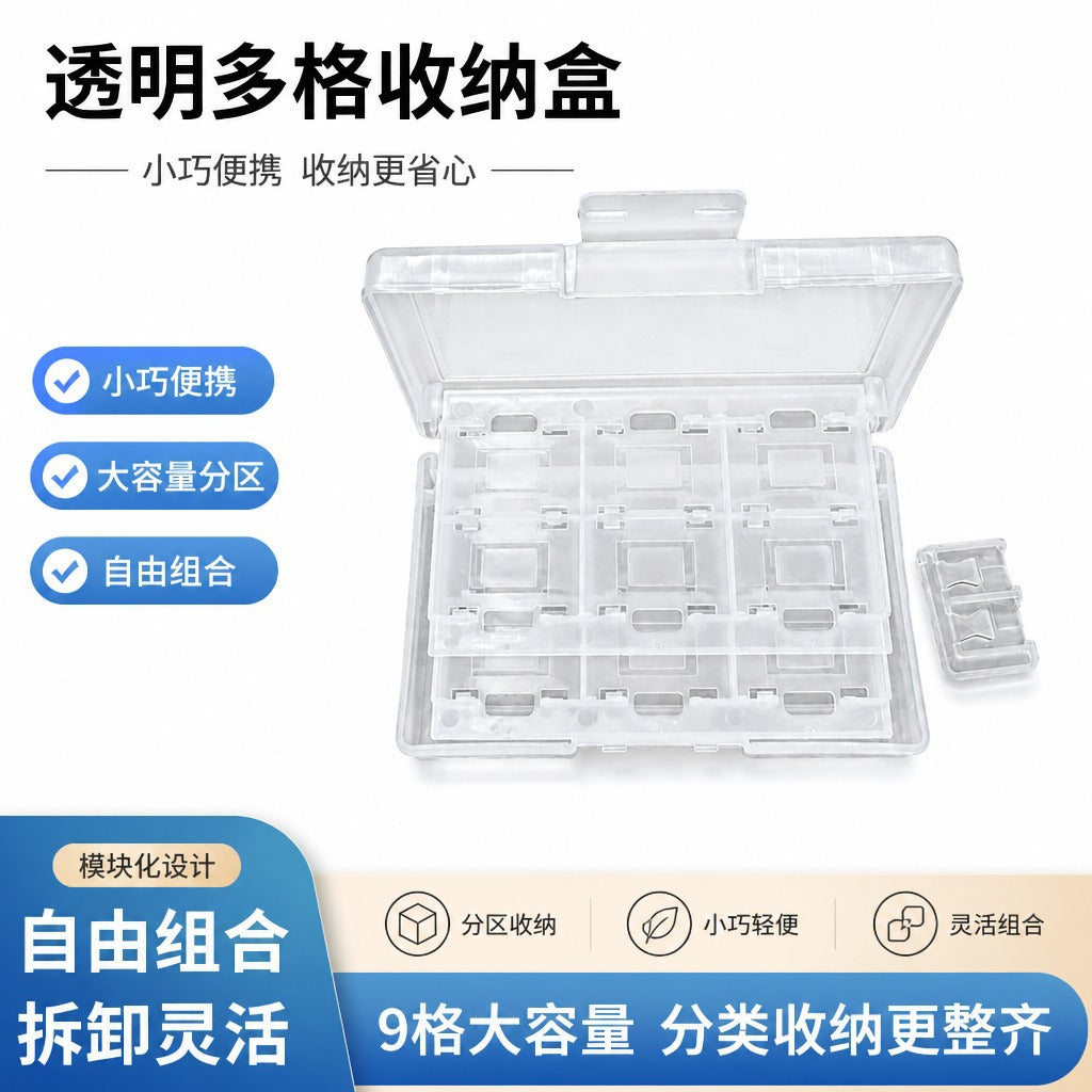 Suitable for Switch24 card cases, dustproof and drop-resistant, directly supplied from the factory, wholesale game card storage boxes, portable for travel - image 2