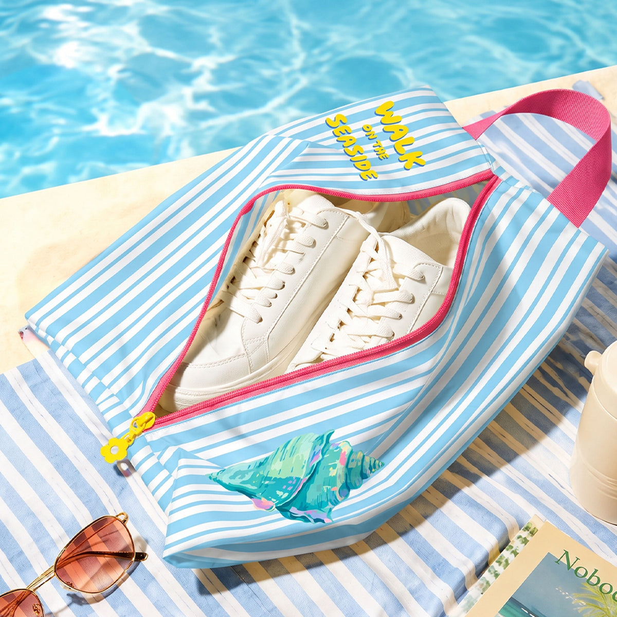Shoe storage bag, travel portable storage bag, creative shoe dustproof bag, luggage storage bag, home storage bag - image 4