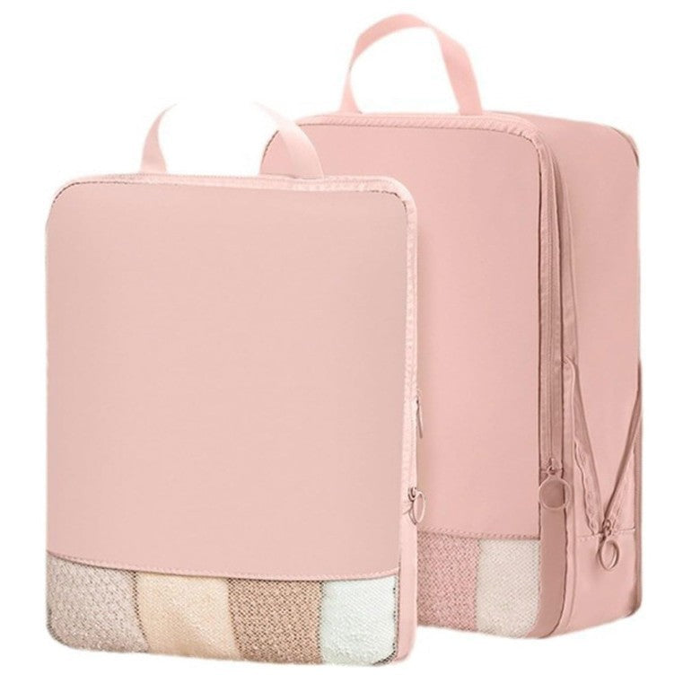 Compression storage bag made of memory fabric, luggage clothing organizer, portable storage set for business trips - image 5