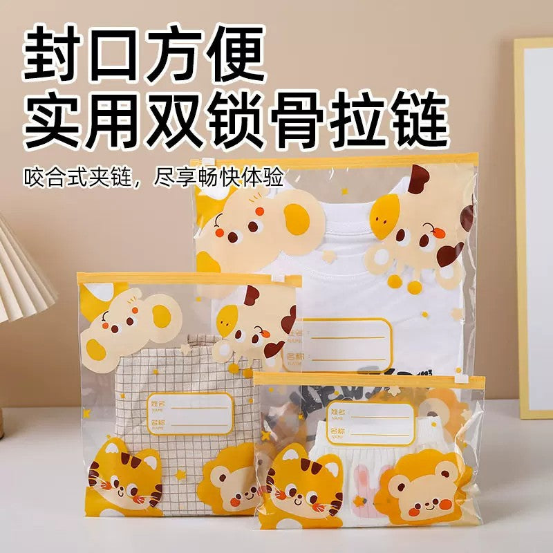 Kindergarten clothing storage bag, essential items for children entering school, waterproof and sealed, for travel classification and organization - image 2