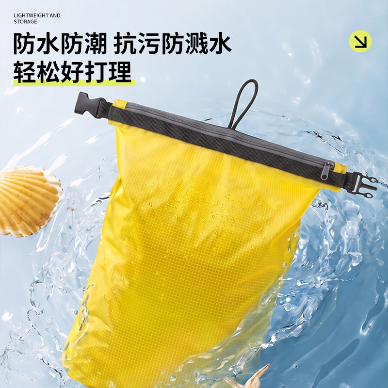 Outdoor swimming waterproof bag, ultra-light and wear-resistant handbag for travel, business trips, and rafting, large-capacity dry and wet separation storage b - image 2