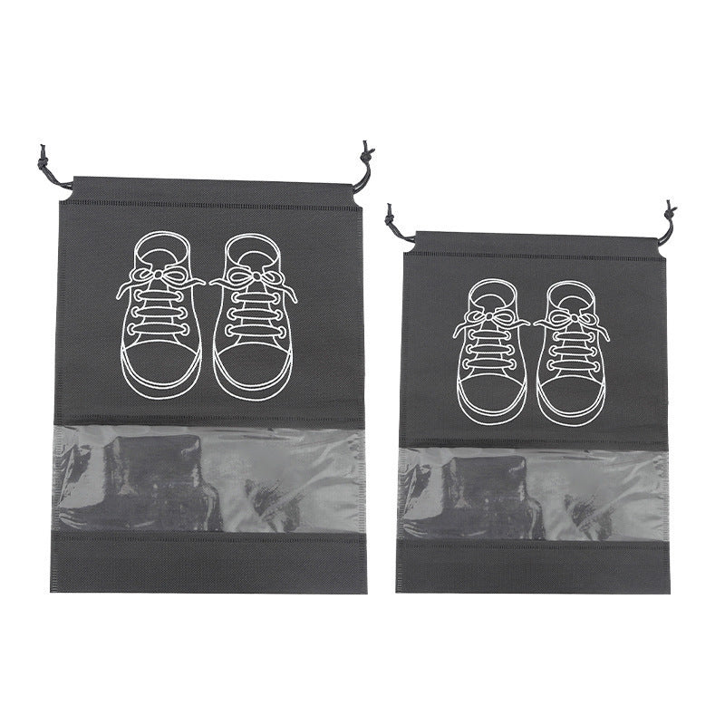 Shoe storage bag, dustproof and moisture-proof drawstring pouch, shoe organizer for student dormitories, self-sealing bag for travel - image 5