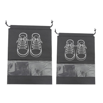 Shoe storage bag, dustproof and moisture-proof drawstring pouch, shoe organizer for student dormitories, self-sealing bag for travel - image 5