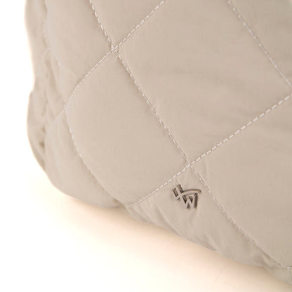 Quilted top handle crossbody