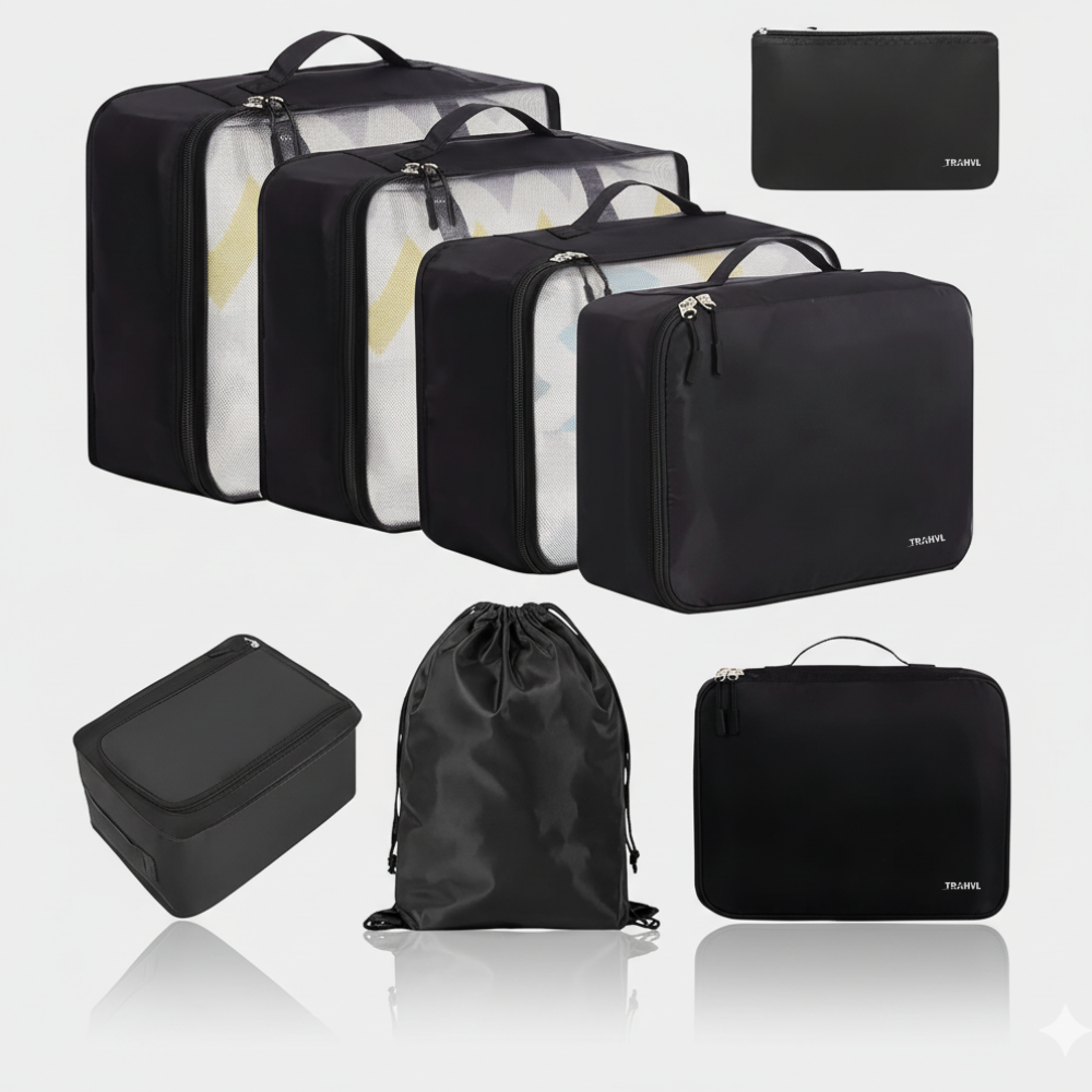 Trahvl™ 8 Piece Packing Cubes
